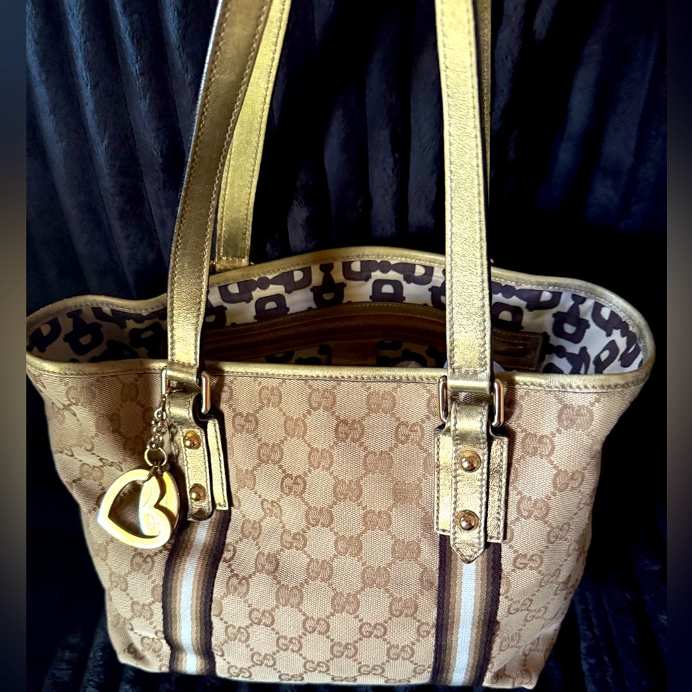 Gucci Mini GG Tote Bag W/COA